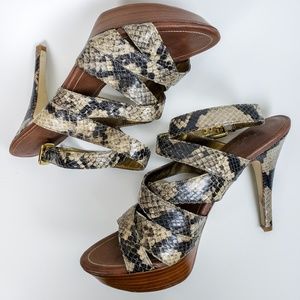 GUC Marc Fisher Strappy Heels Size 9.5M